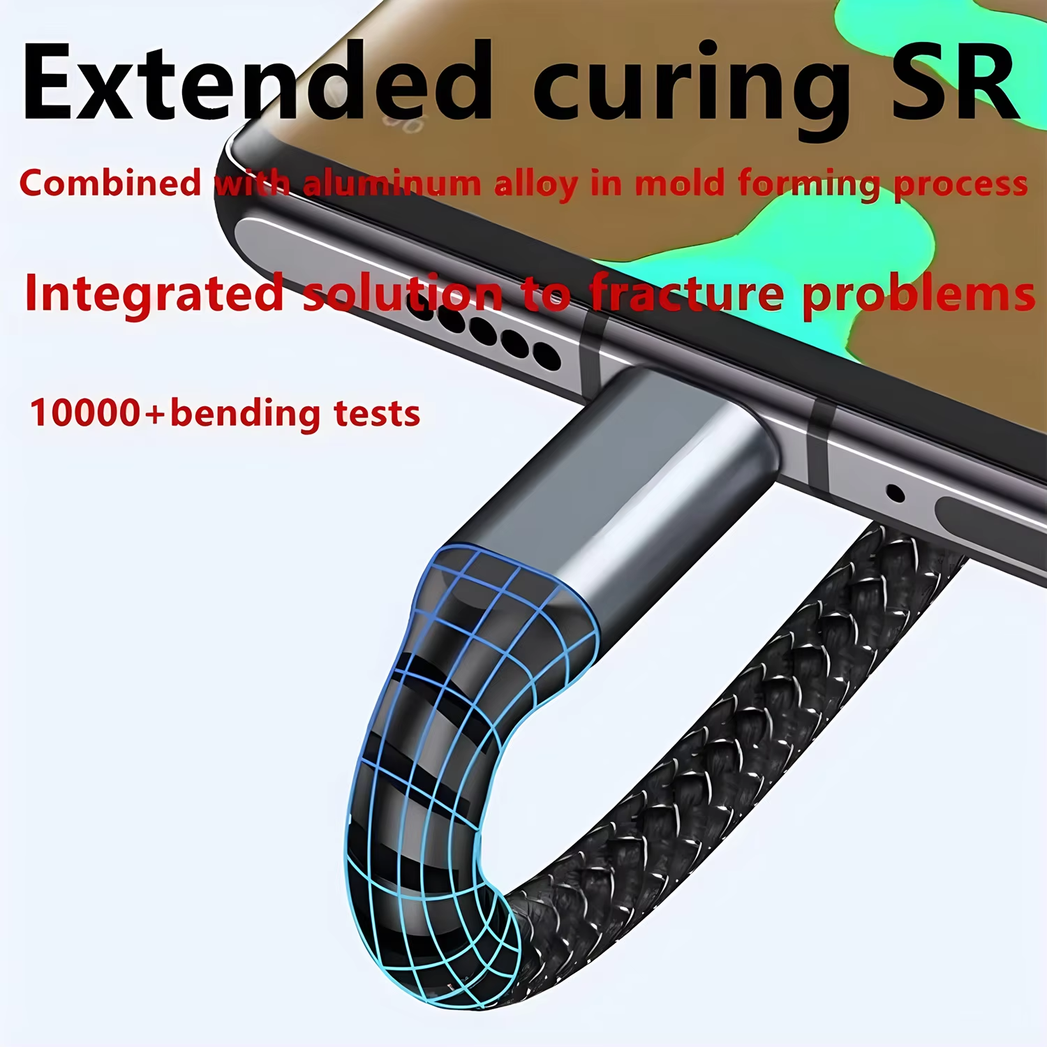 100W Fast Charging 3-in-1 USB Cable - Image 6