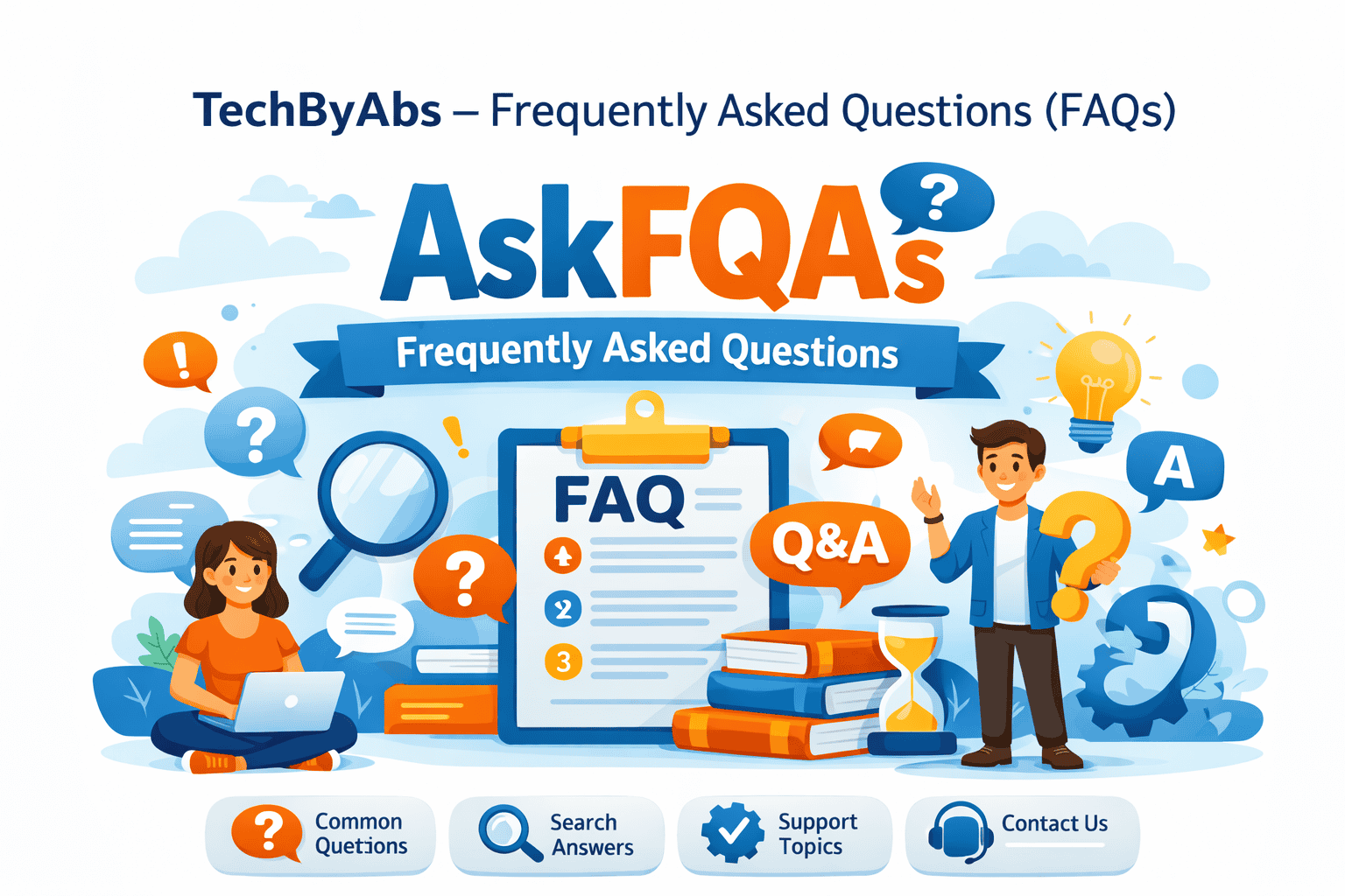 TechByAbs – Frequently Asked Questions (FAQs)