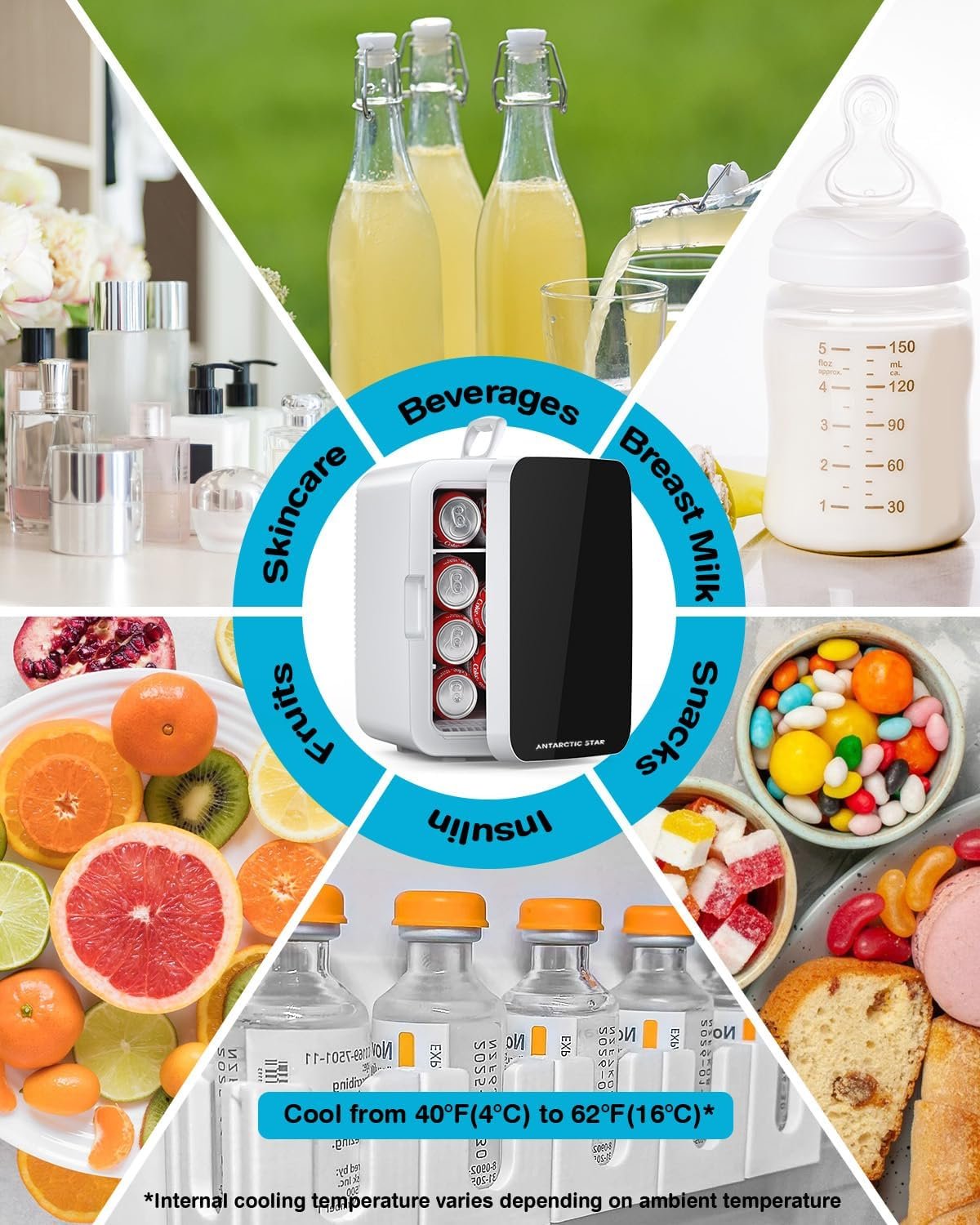 Antarctic Star Compact Mini Fridge - Image 4