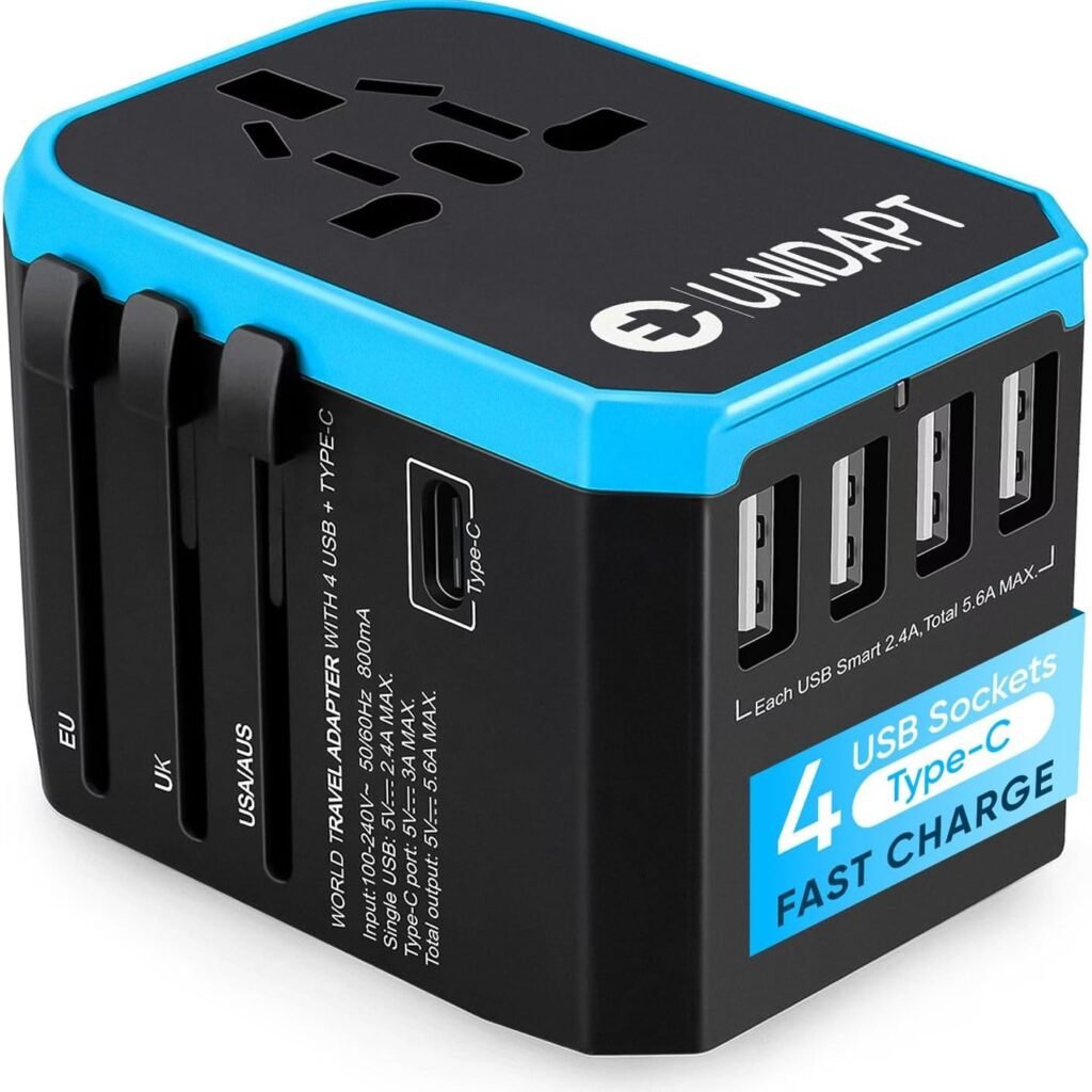 Unidapt Universal Travel Adapter (Model Jy-305 5 Best Features of Unidapt Universal Travel Plug Adapter