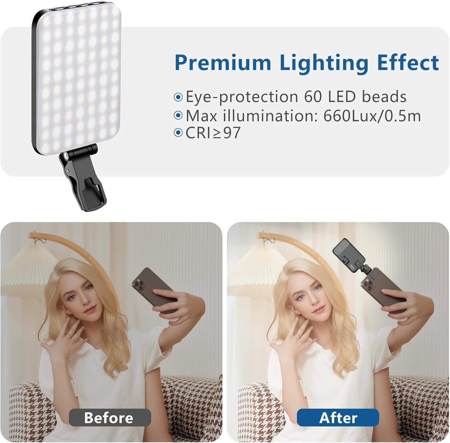 ALTSON Portable Conference Lighting And Portable Selfie Light - Image 3