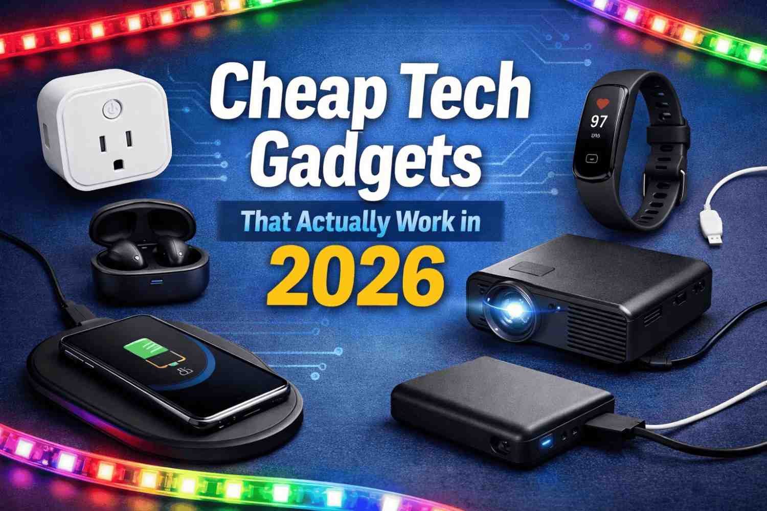 Cheap Tech Gadgets That Actually Work (2026)